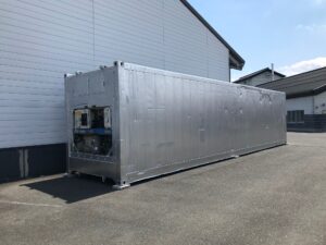 40ft ハイキューブ冷凍冷蔵コンテナ（リーファーコンテナ）