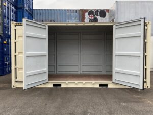 20ft ハイキューブ両面フルサイドオープンコンテナ