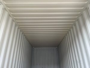 高年式20ft　ドライスチールコンテナ　黄色