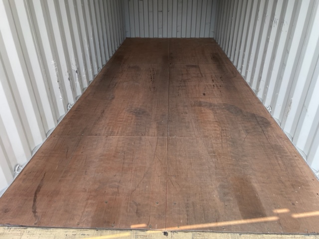 高年式20ft　ドライスチールコンテナ　黄色