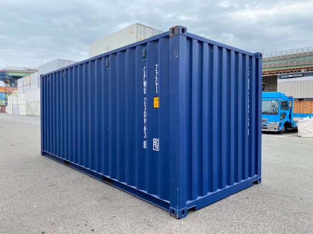 新品20ft ドライスチールコンテナ
