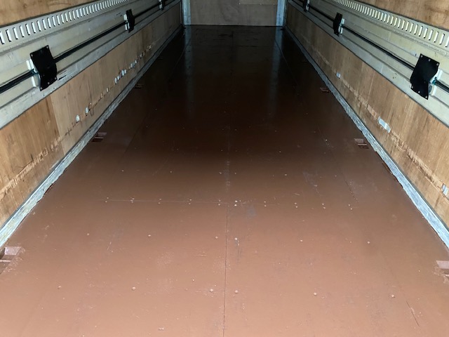中古31ft ドライスチールコンテナ グレー塗装済み