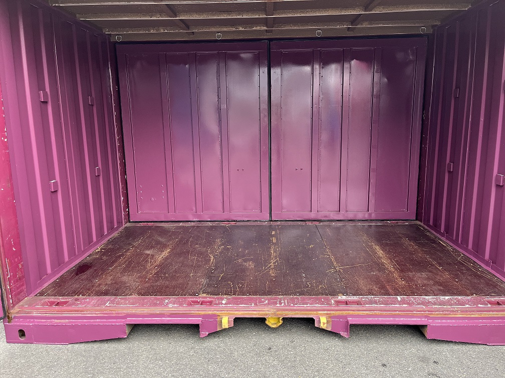 中古12ft ドライスチールコンテナ（JR仕様）