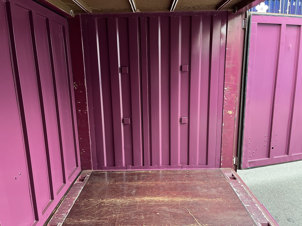 中古12ft ドライスチールコンテナ（JR仕様）