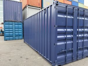 中古20ft ドライスチールコンテナ（フルシャッター仕様）