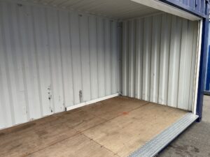 中古20ft ドライスチールコンテナ（フルシャッター仕様）