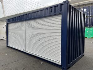 中古20ft ドライスチールコンテナ（フルシャッター仕様）