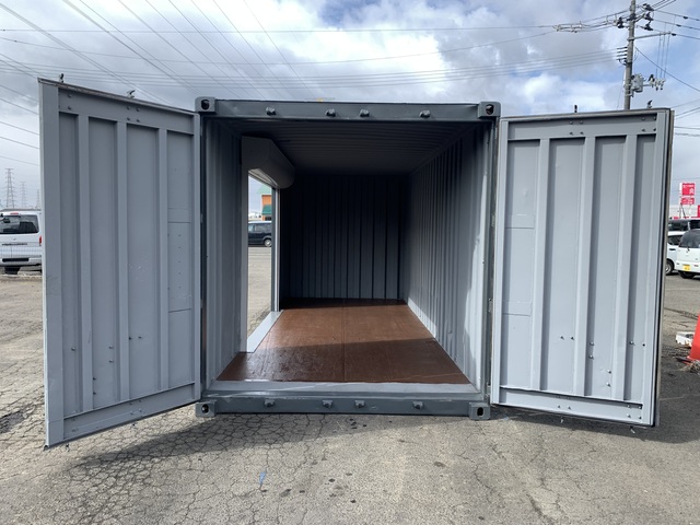中古20ft　左パネル2840ｍｍシャッター付きコンテナ
