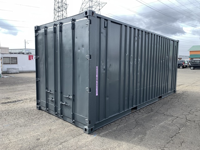 中古20ft　左パネル2840ｍｍシャッター付きコンテナ