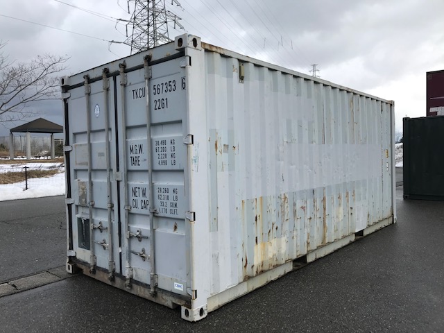 中古20ft　ドライスチールコンテナ【北陸】