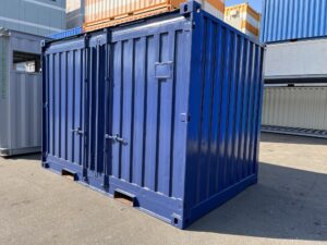 中古12ft ドライスチールコンテナ　外装塗装済み