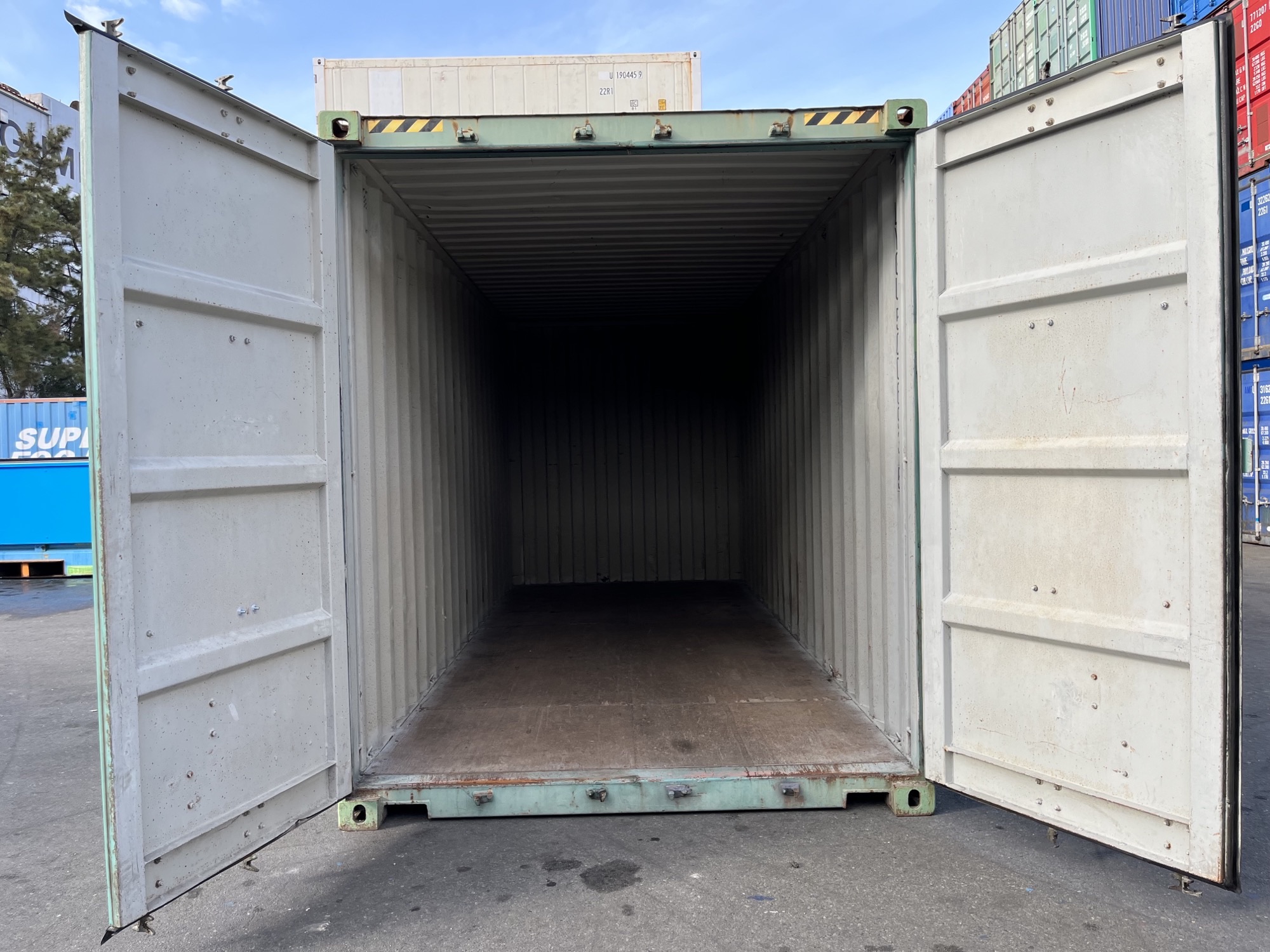 中古20ft ハイキューブ(背高)ドライスチールコンテナ