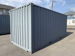 【東北】中古20ft　リア側シャッター付きコンテナ