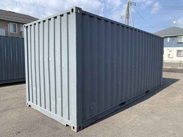 【東北】中古20ft　リア側シャッター付きコンテナ