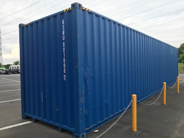 新古40ft　背高ドライスチールコンテナ【北陸】