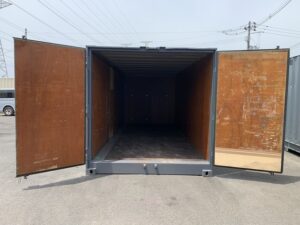 中古20ft　フルサイドオープンコンテナ