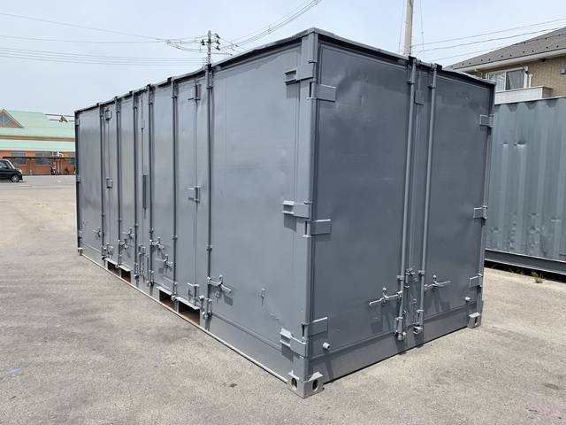 中古20ft　フルサイドオープンコンテナ