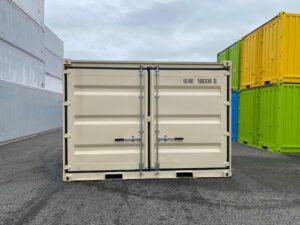 新品12ftドライスチールコンテナ　両サイドオープン