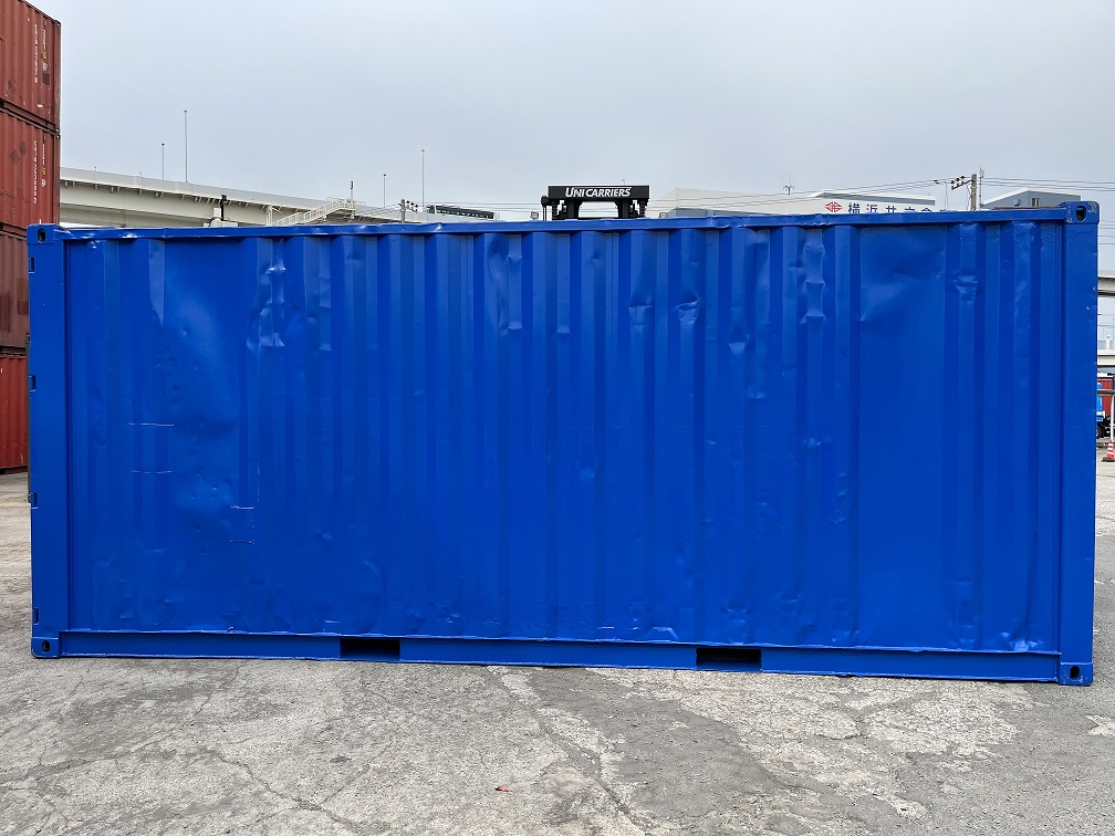 中古20ftドライスチールコンテナ　(外装塗装・床全面交換済み)
