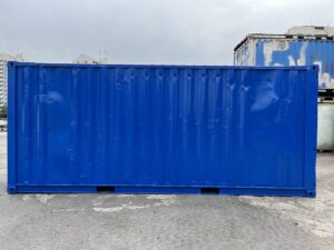 中古20ftドライスチールコンテナ　(外装塗装・床全面交換済み)