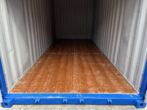 中古20ftドライスチールコンテナ　(外装塗装・床全面交換済み)