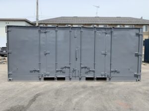 中古20ft　フルサイドオープンコンテナ
