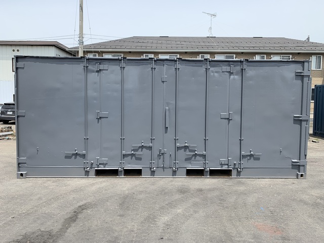 中古20ft　フルサイドオープンコンテナ
