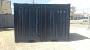 中古12ft ドライスチールコンテナ