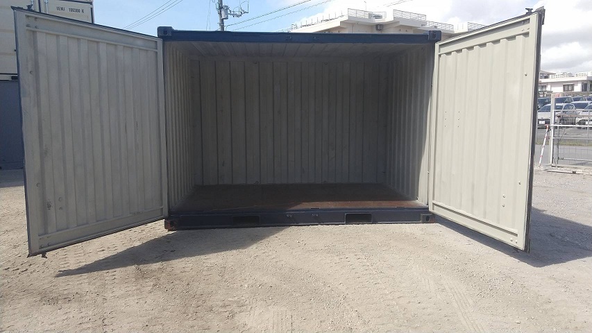 中古12ft ドライスチールコンテナ