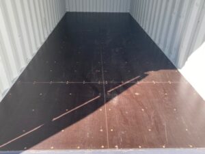 新品20ftハイキューブドライスチールコンテナ　RAL7015グレー