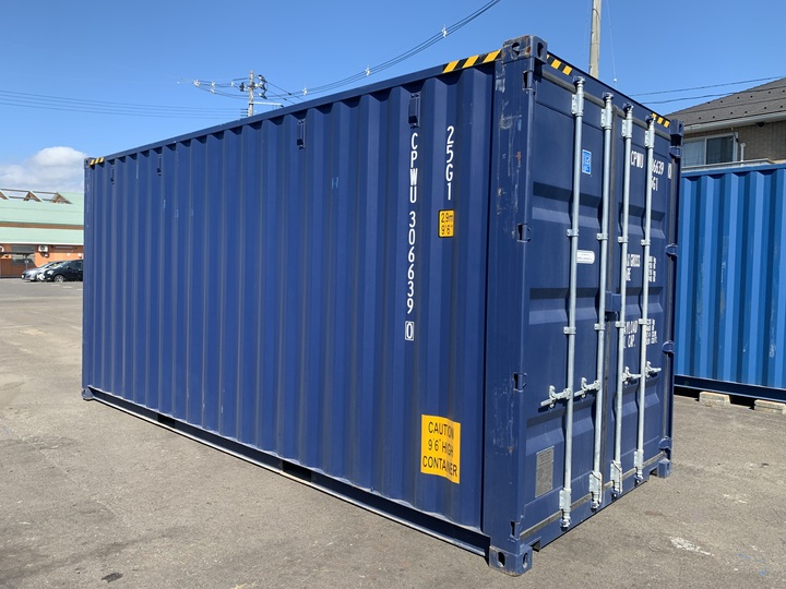 新造20ft HC(背高)ドライスチールコンテナ