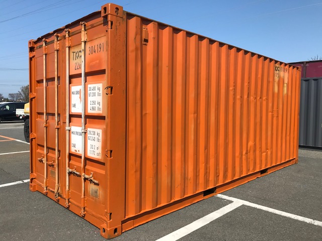 中古20ft　ドライスチールコンテナ【北陸】