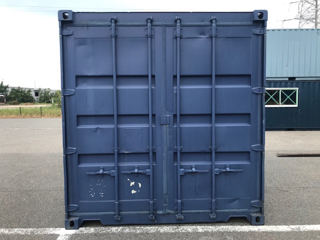 中古20ft　ドライスチールコンテナ　フルサイドシャッター付き【北陸】