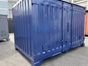 中古12ft　サイドオープンコンテナー　塗装済み