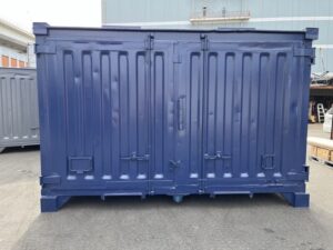 中古12ft　サイドオープンコンテナー　塗装済み