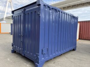 中古12ft　サイドオープンコンテナー　塗装済み