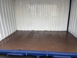 中古12ft　サイドオープンコンテナー　塗装済み