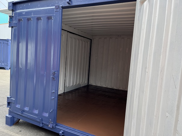 中古12ft　サイドオープンコンテナー　塗装済み