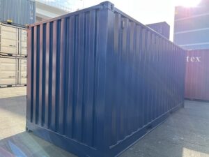 中古20ft フルサイドオープンコンテナ　外装塗装済み