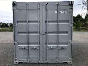 中古20ft　ドライスチールコンテナ　フルサイドシャッター付き【北陸】