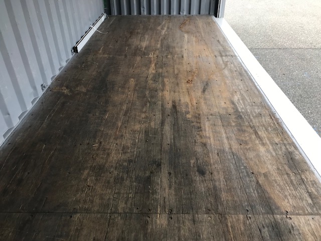 中古20ft　ドライスチールコンテナ　フルサイドシャッター付き【北陸】