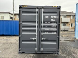 【東北】新造10ftHC(背高)　ドライスチールコンテナ　妻側ドア仕様