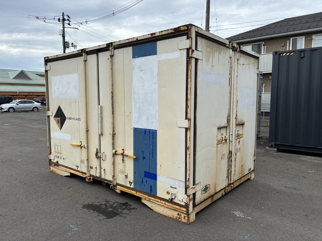【東北】中古12ft　保冷コンテナ　※L面扉【UR19A-814】