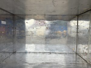 【東北】中古12ft　保冷コンテナ　※L面扉【UR19A-814】
