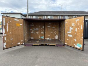 【東北】中古12ft　JRコンテナ　※対面扉
