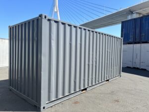 【横浜】中古20FTドライスチールコンテナ　右パネル3mシャッター仕様(U2262400)