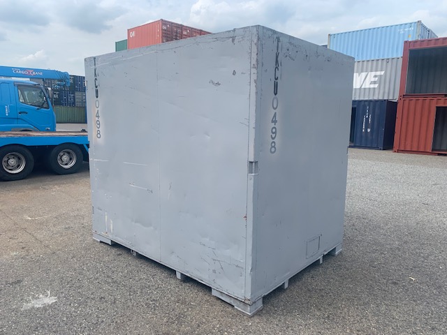 中古6FT ドライスチールコンテナ TKCU498