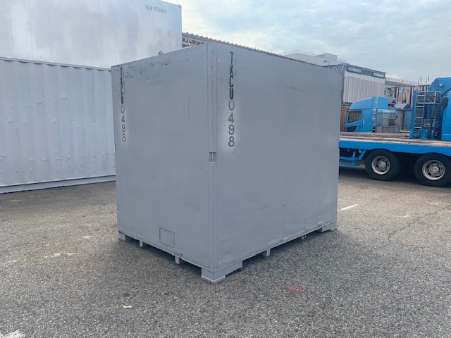 中古6FT ドライスチールコンテナ TKCU498
