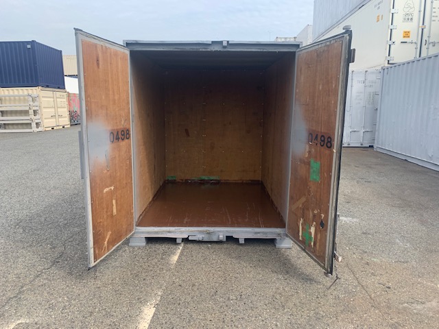 中古6FT ドライスチールコンテナ TKCU498