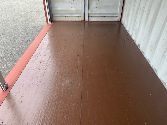 中古20FT ドライスチールコンテナ 右パネルフルシャッター付き TKCU2867040
